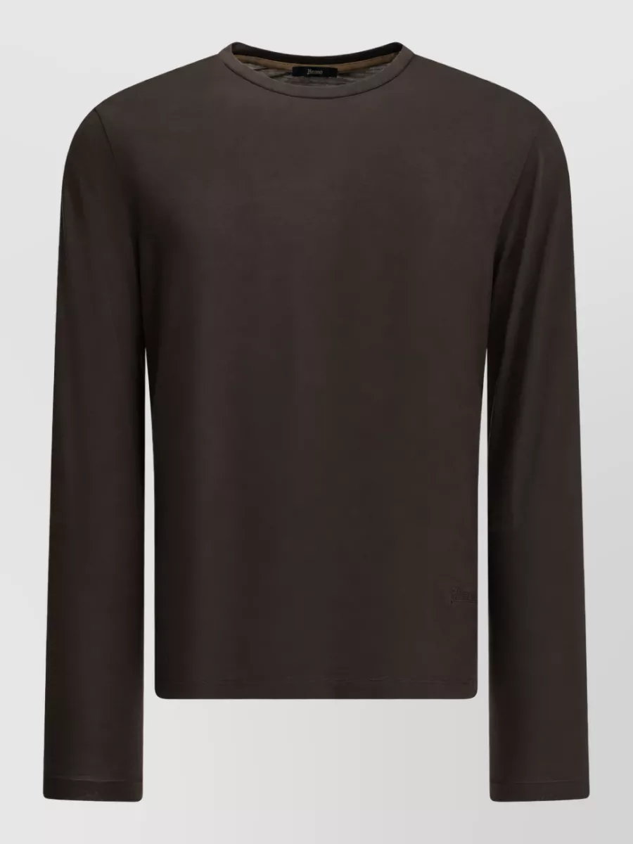 Herno Wool round-neck t-shirt
