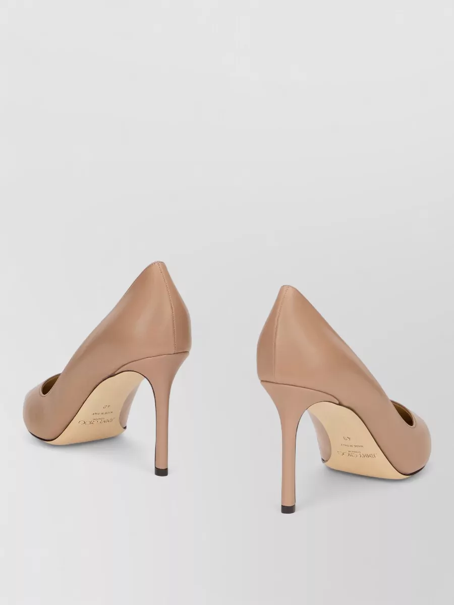 Jimmy Choo Leather Pointed-Toe Pumps