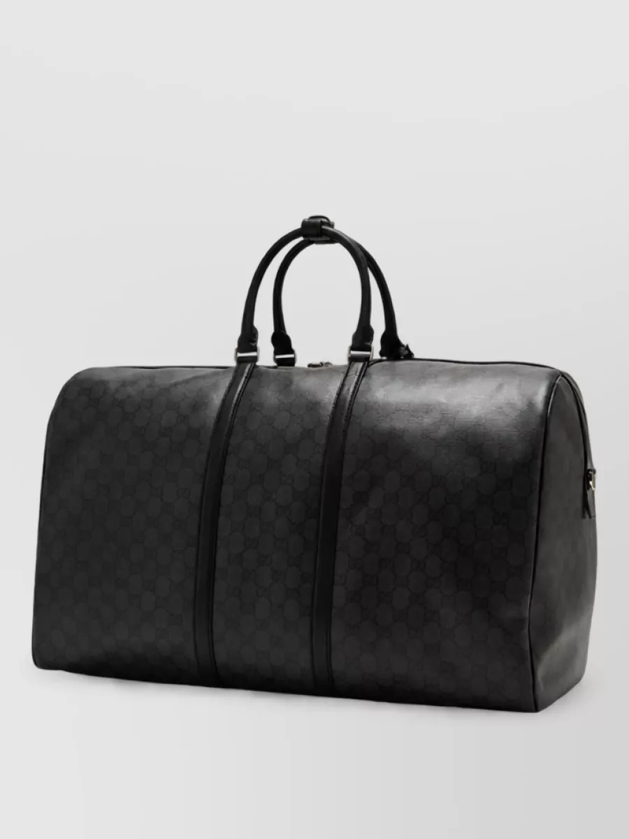 Gucci Large Coated Fabric Duffle Bag