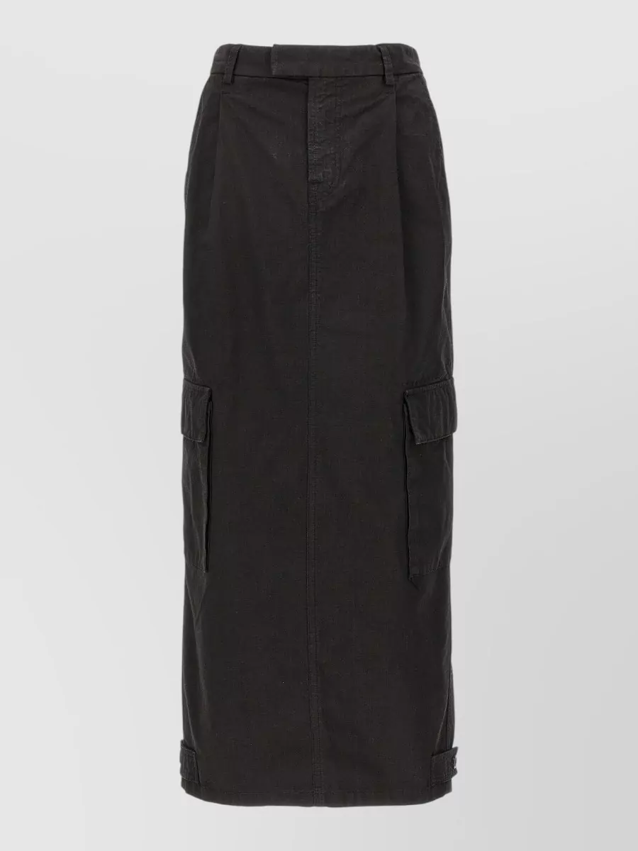 Armarium cotton cargo maxi skirt