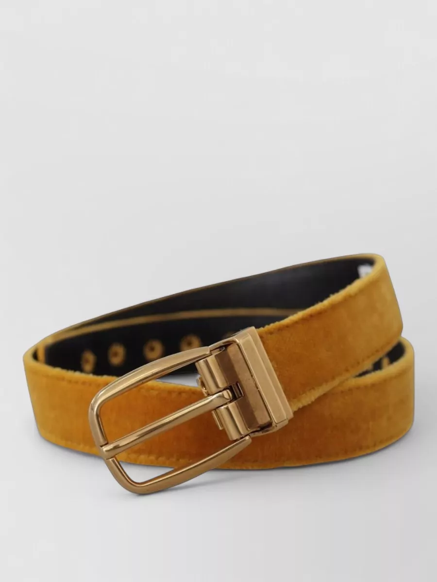 Dolce&Gabbana Velvet Belt