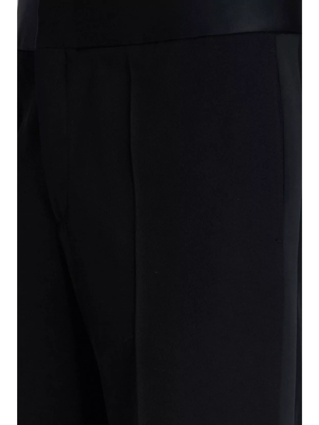 Valentino Garavani Wide Leg Trousers With Side And Back Pockets