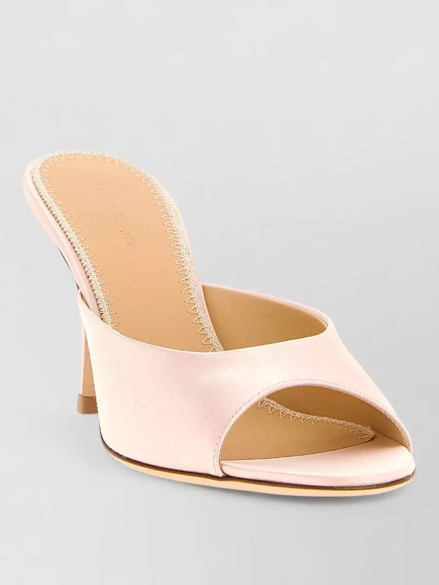 Magda Butrym silk satin mules
