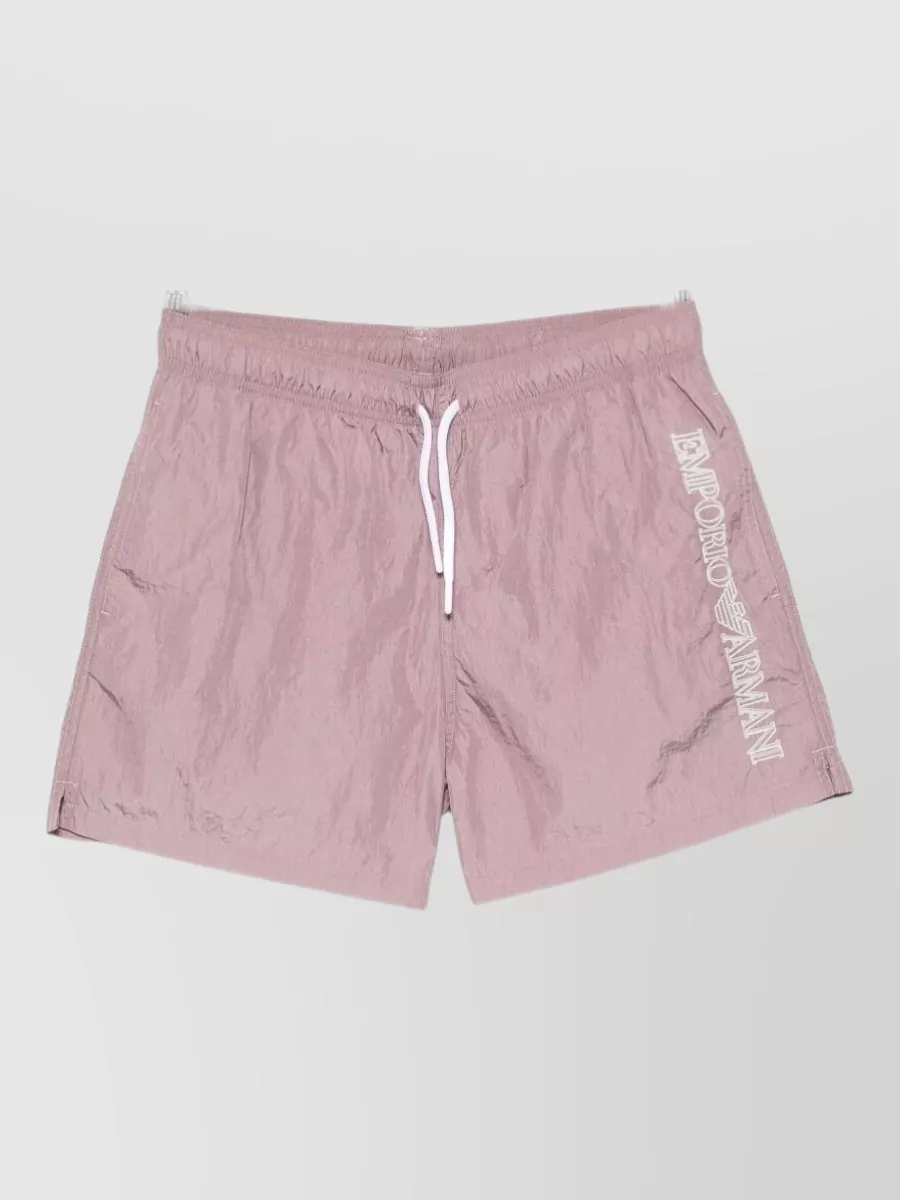 Emporio Armani Crinkled Swim Shorts