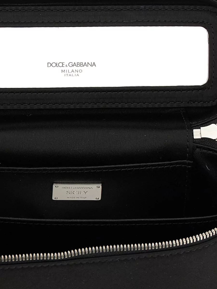 Dolce&Gabbana Sicily Medium Chain Shoulder Bag Charm