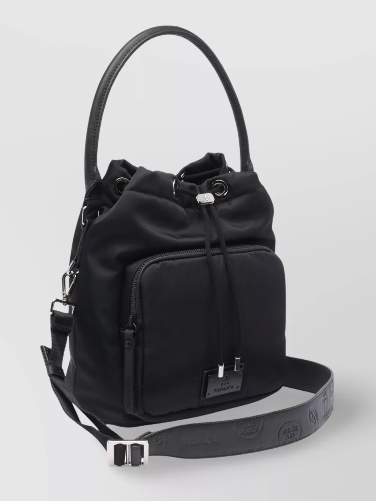 Premiata Shoulder Bags With External Pockets And Metal Hardware
