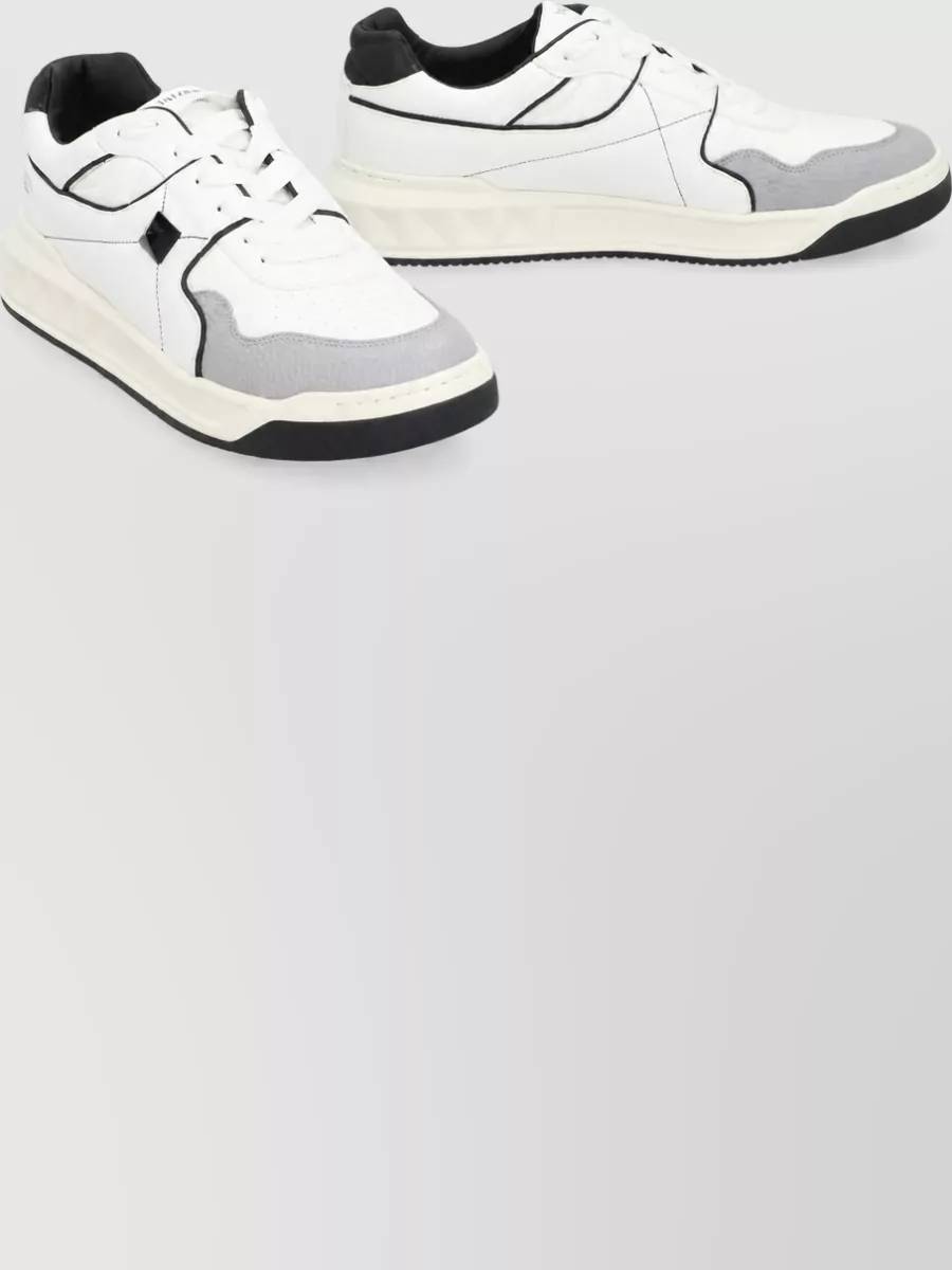 Valentino Garavani leather low-top sneakers