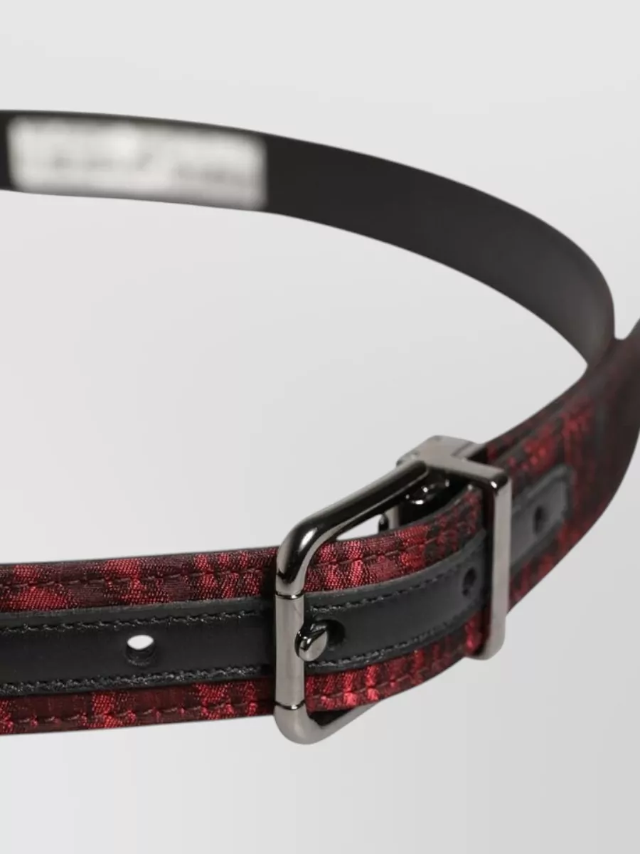 Dolce&Gabbana Jacquard Belt