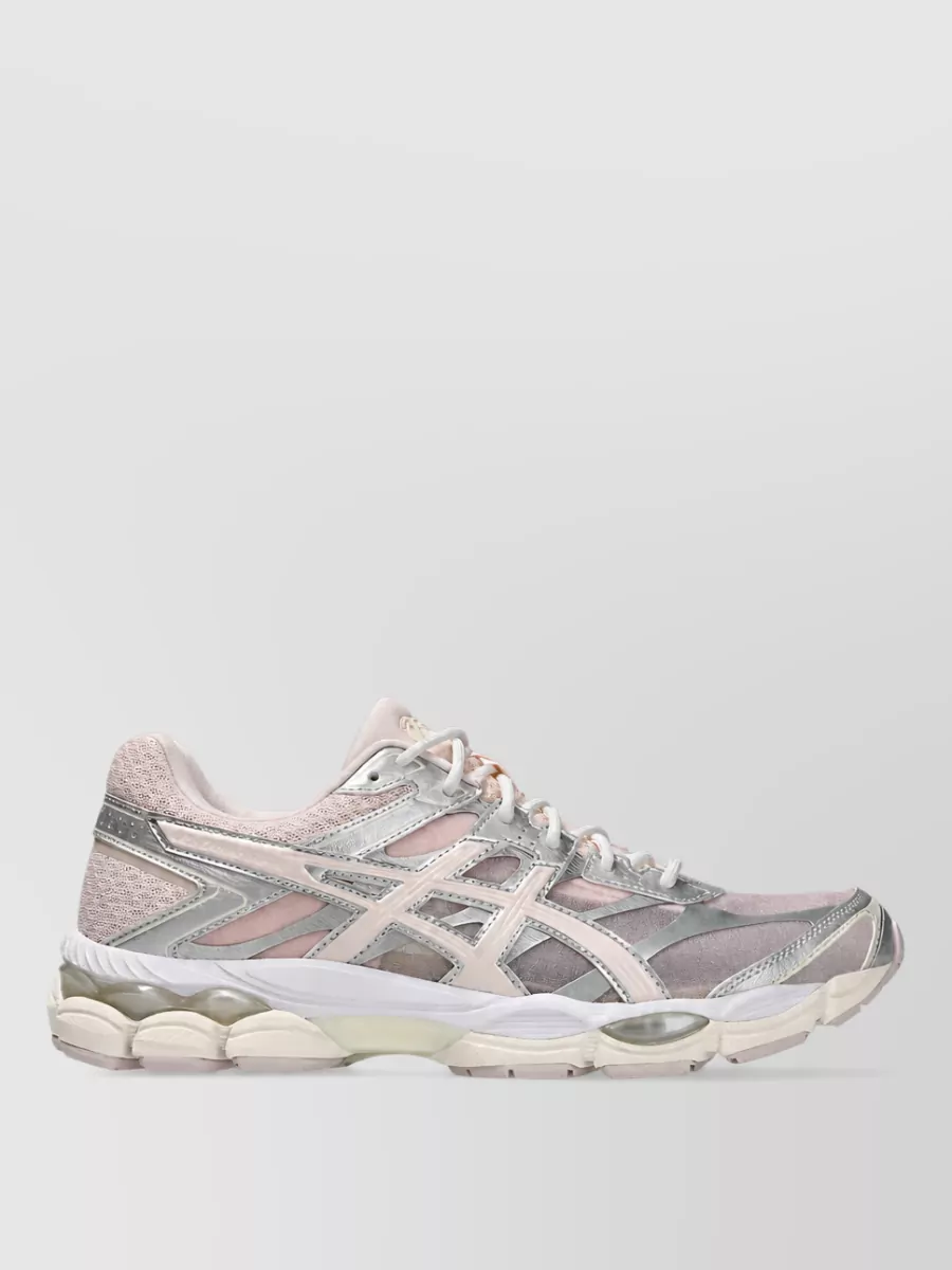 Asics Synthetic Leather Low-Top Sneakers