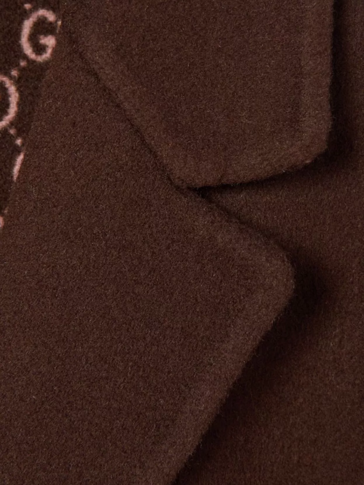 Gucci Dual Fabric Wool And Silk Coat