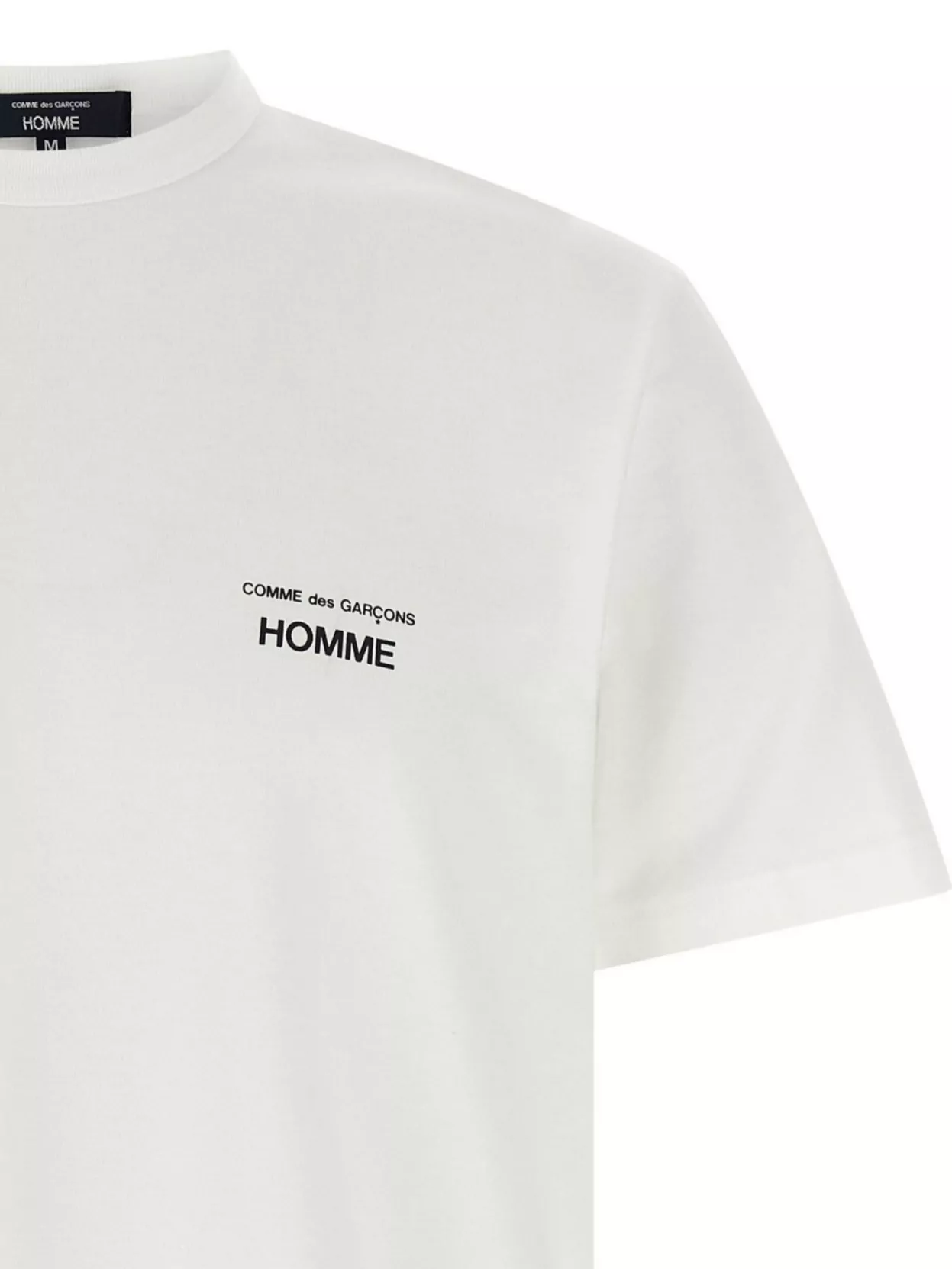 Comme Des Garçons Crew Neck Short Sleeve Logo T-Shirt