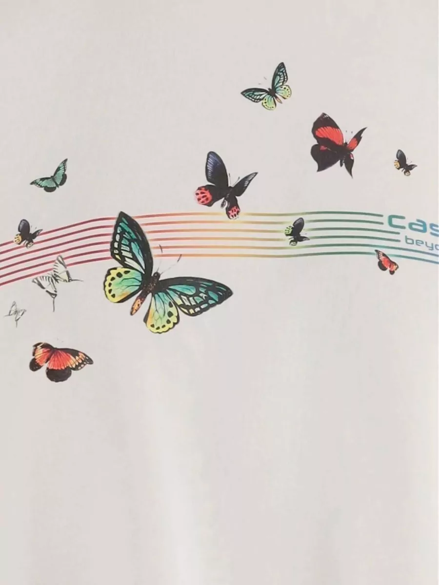 Casablanca Logo Print Organic Cotton T-Shirt