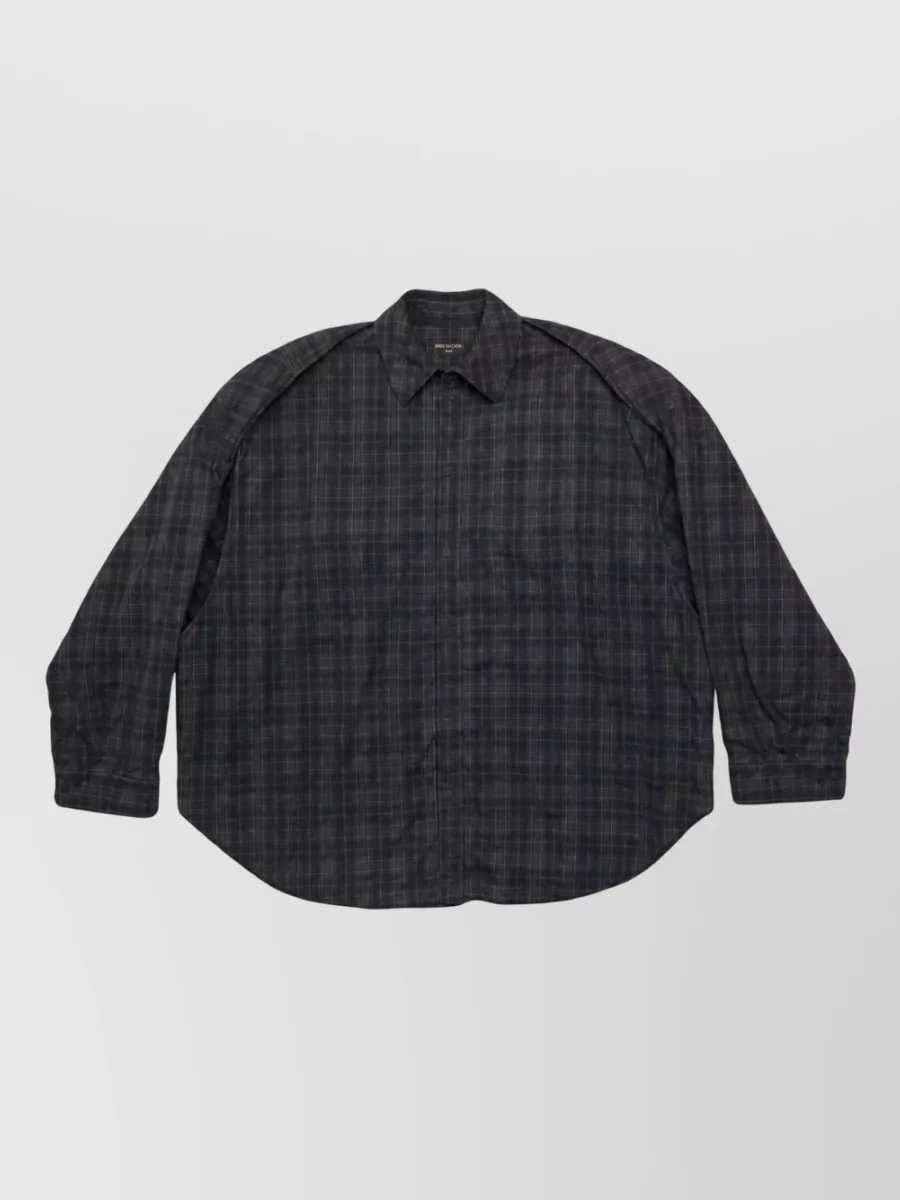 Balenciaga detachable cotton shirt