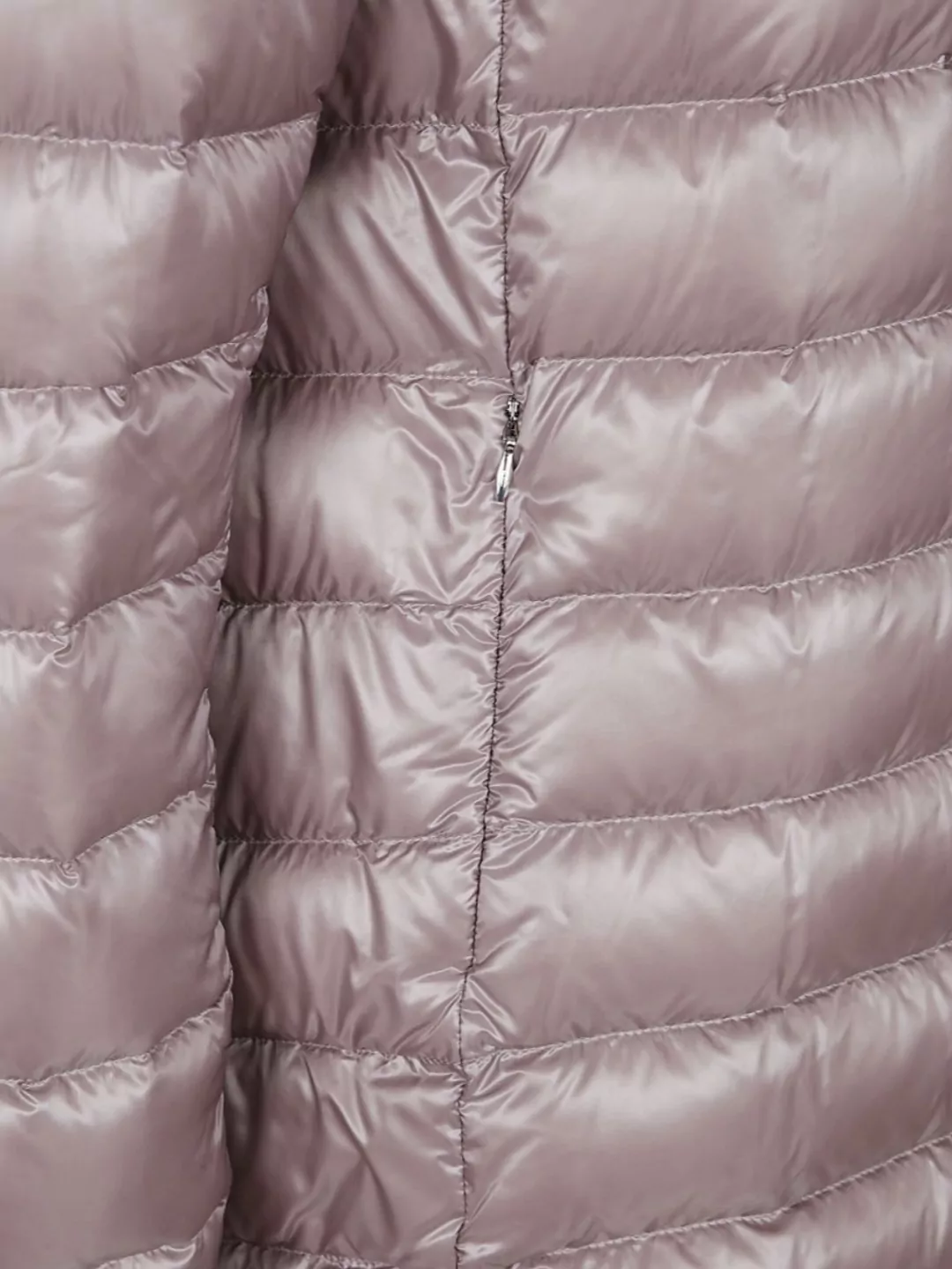 Herno Long Hooded Quilted Jacket And Pockets