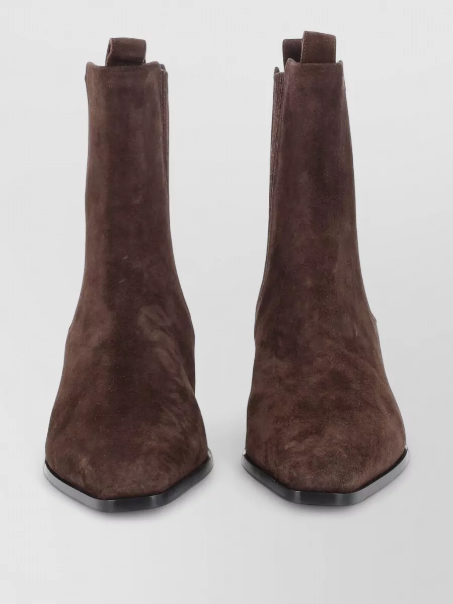 Aeyde suede leather ankle boots