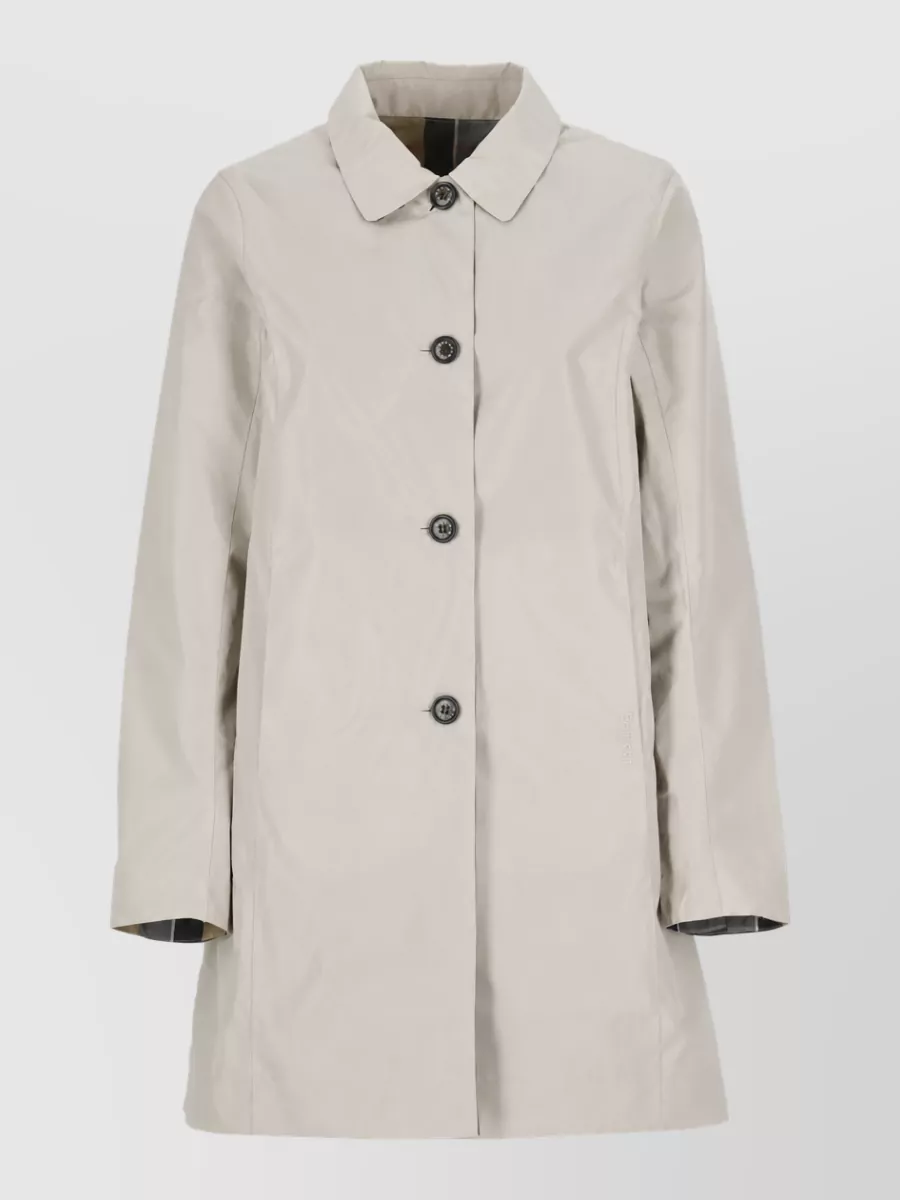Barbour reversible fitted jacket