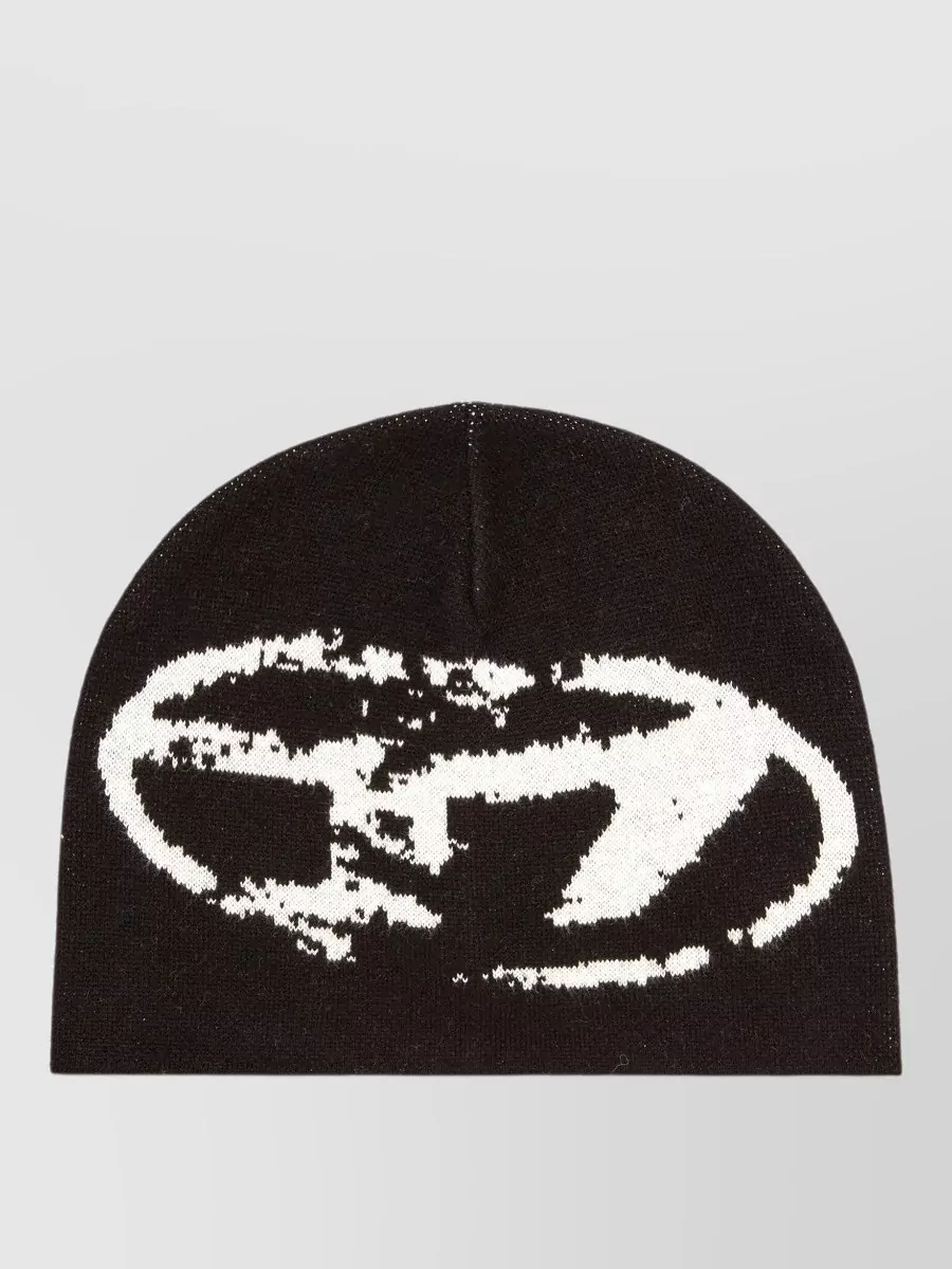 Diesel jacquard-knit beanie