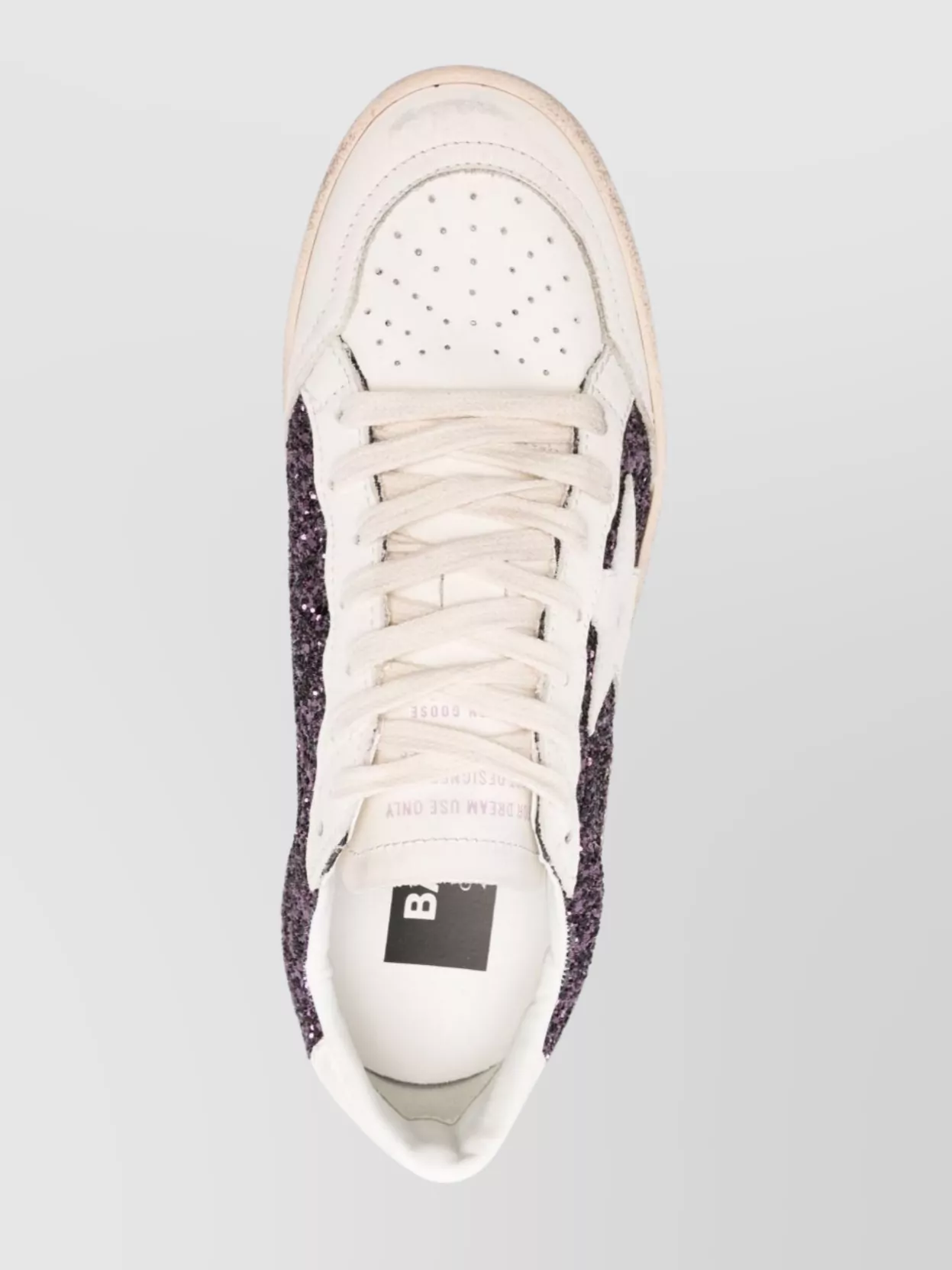 Golden Goose Sparkling Low Top Sneakers With Star Detail In Multi