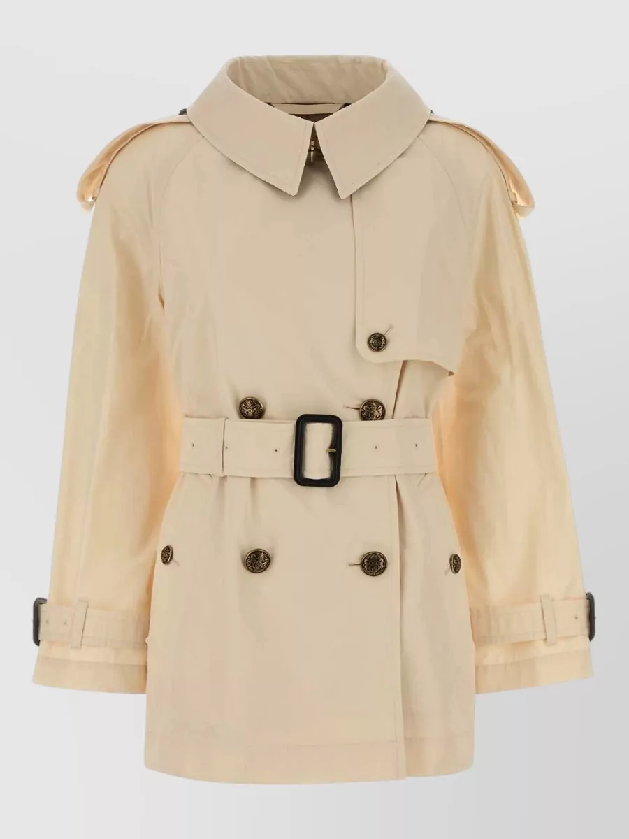 Burberry cotton trench coat