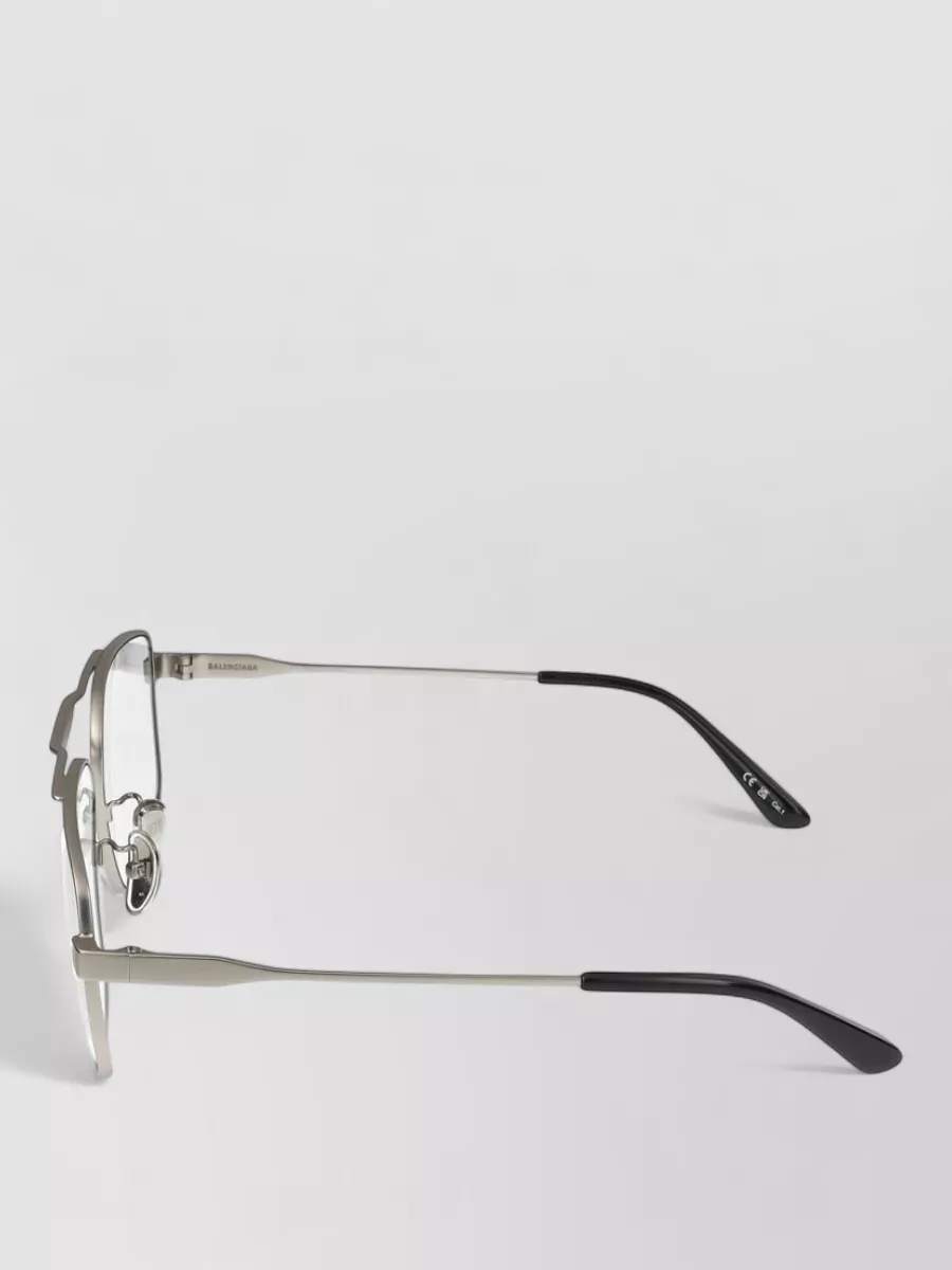 Balenciaga Sunglasses Metal Rectangular Frame