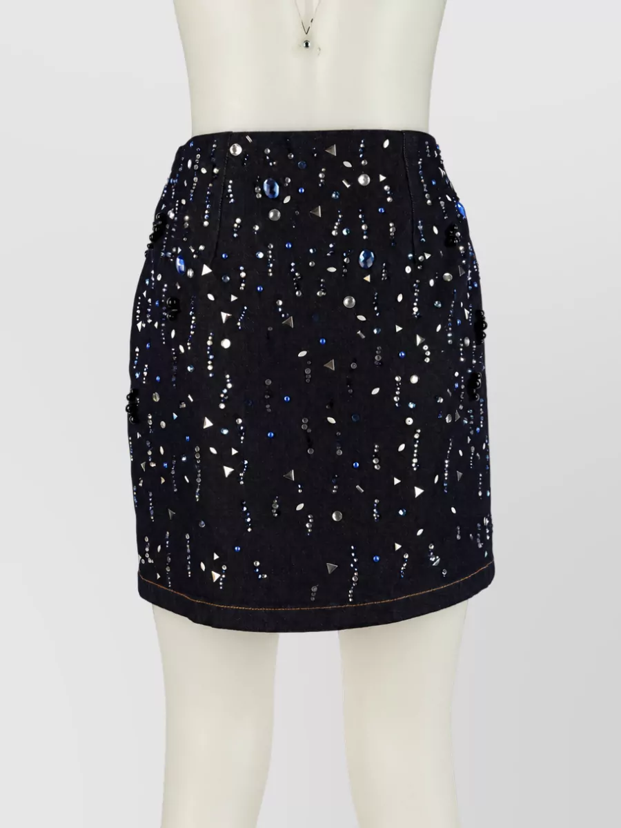 Genny denim skirt