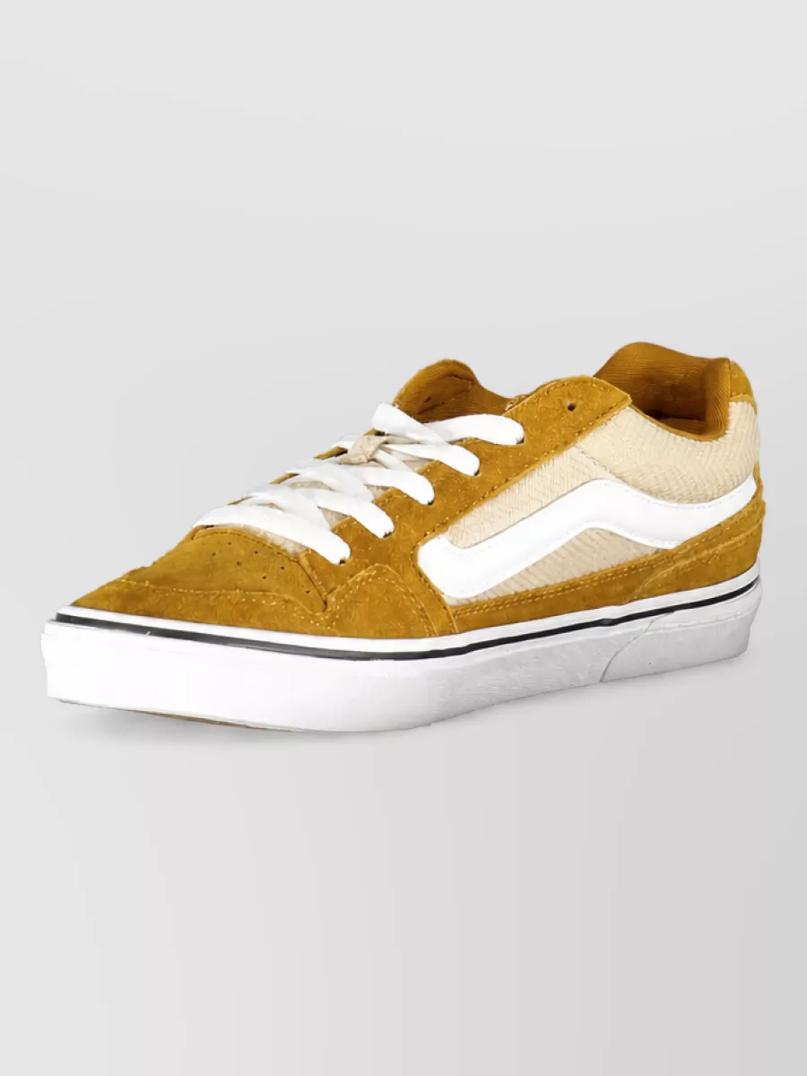 Vans Leather Lace-Up Sneakers