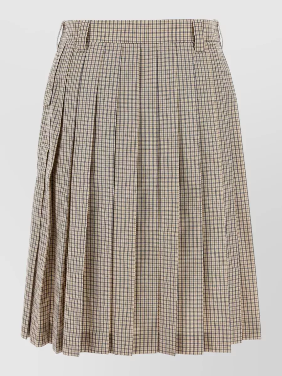 Miu Miu Pleated skirt