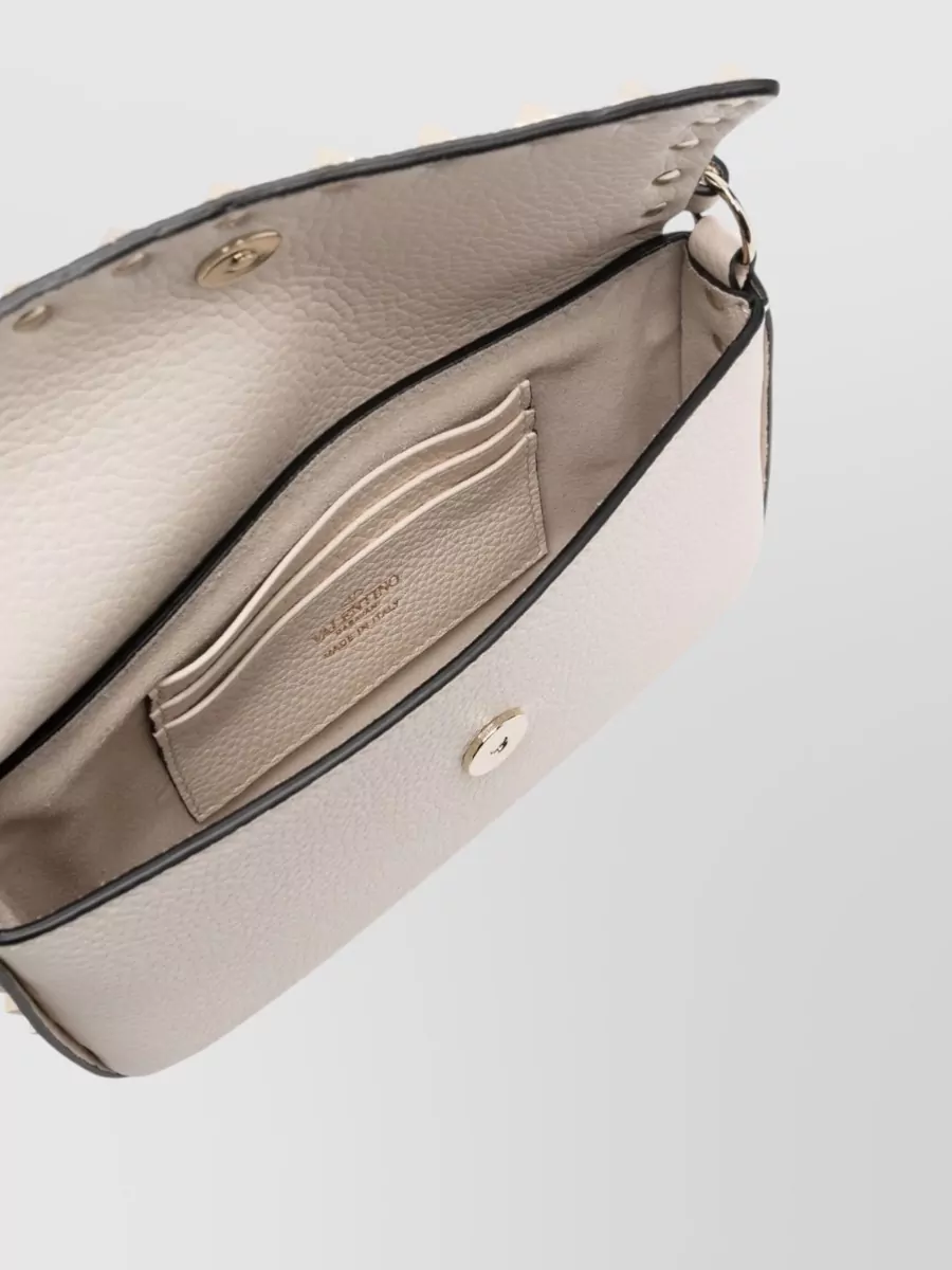 Valentino Garavani Vlogo Signature Leather Cross-Body Bag