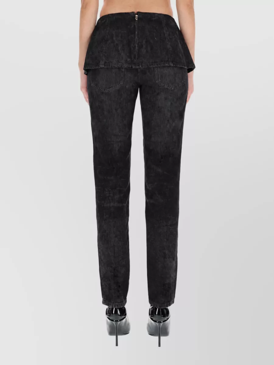 Diesel Denim Straight-Leg Jeans