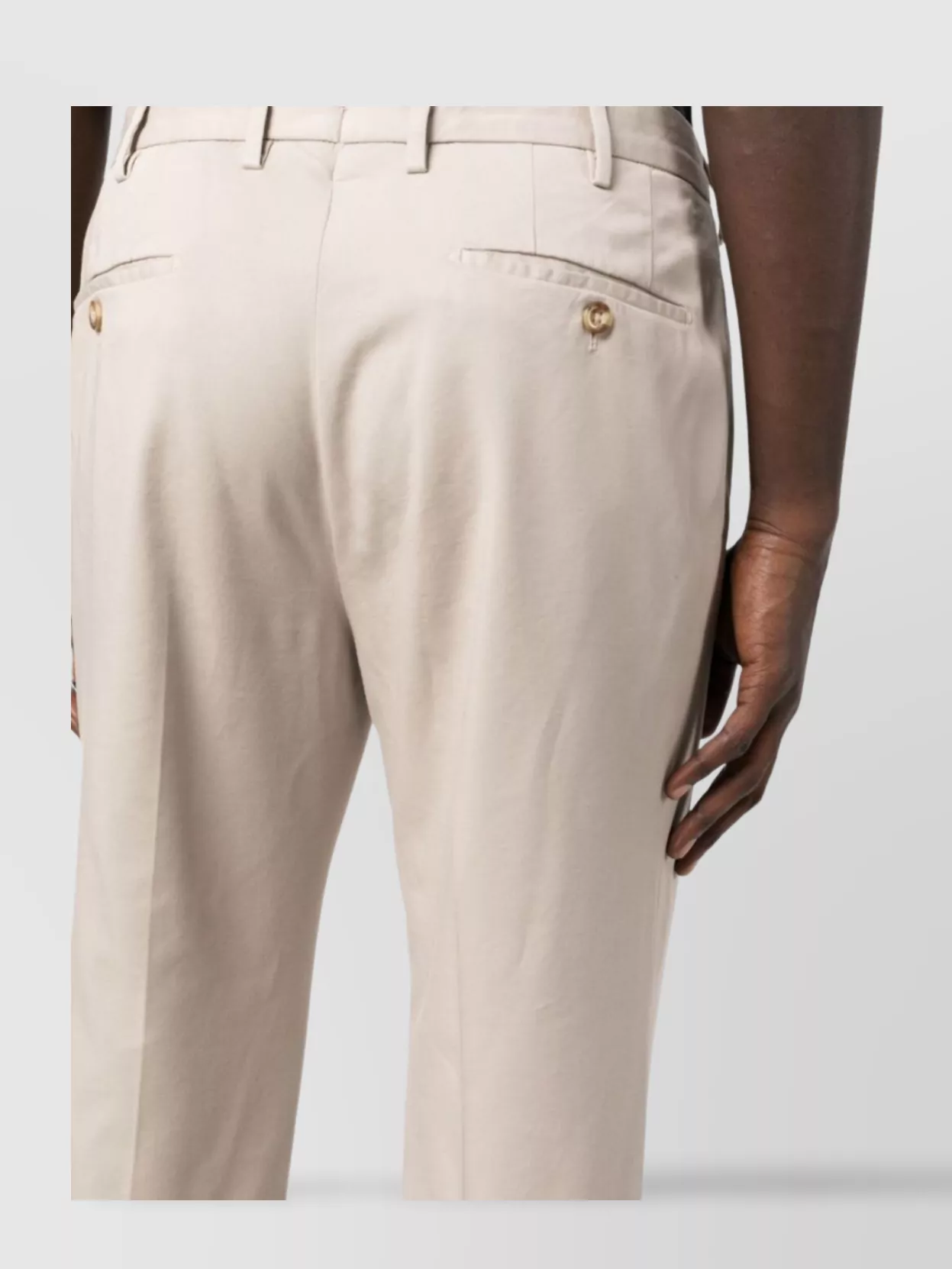 Incotex Front Pleated Trousers Belt Loops In Neutral