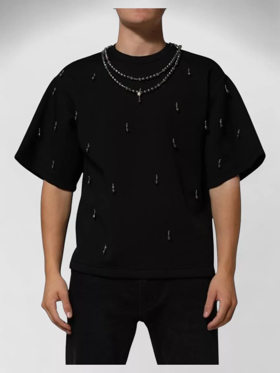 Dolce&Gabbana polyester embellished sweatshirt