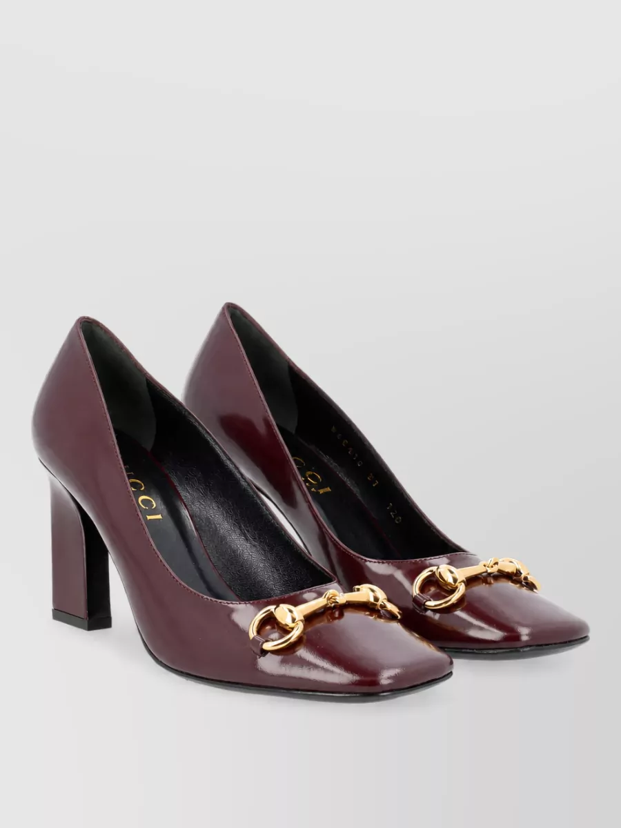 Gucci leather pumps