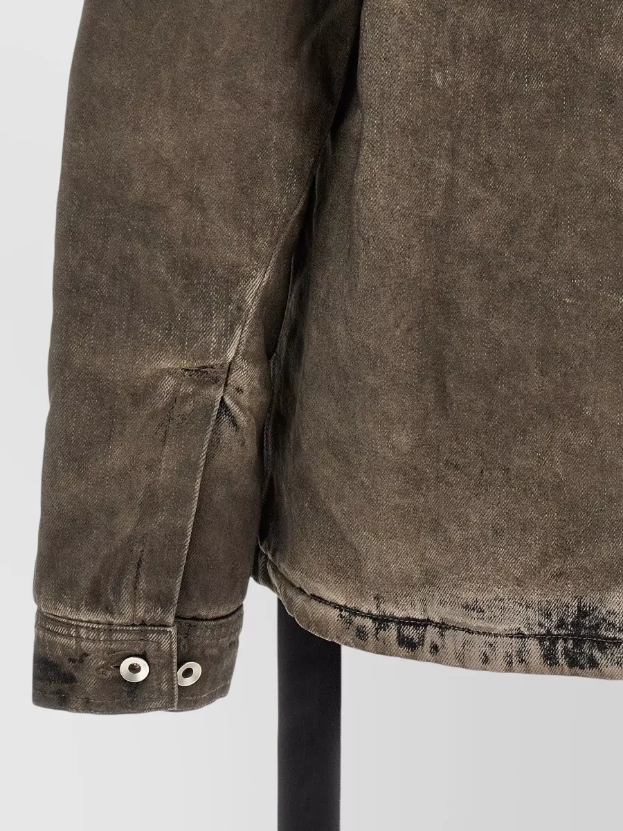 Rick Owens Drkshdw Denim Single-Breasted Jacket