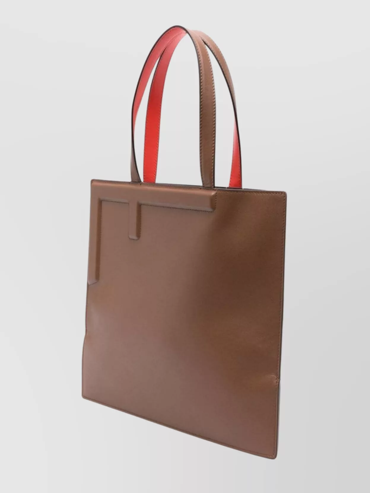 Fendi Leather Tote Medium Colour-Block Design