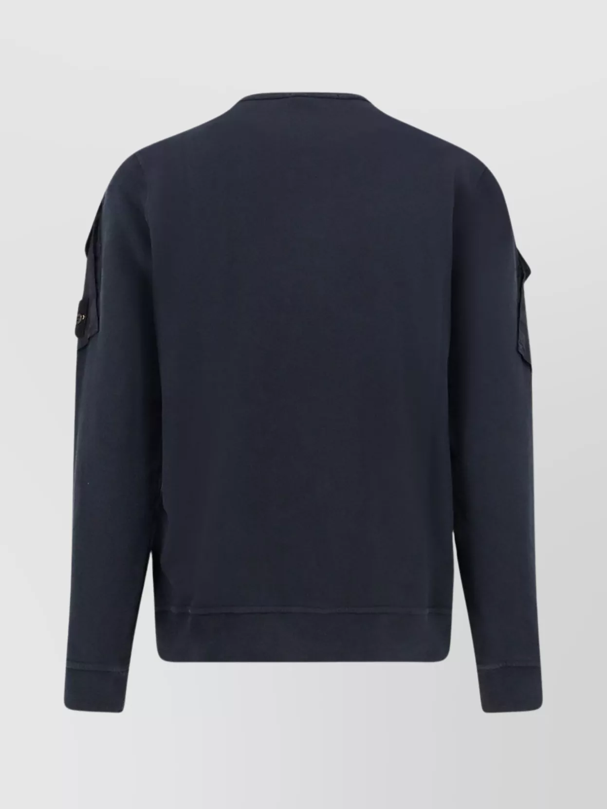 Stone Island Crew-Neck Organic Cotton Sweatshirt