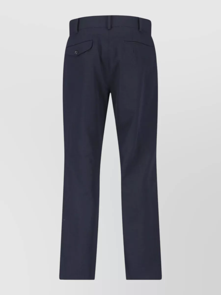 Comme Des Garçons Wool Straight-Leg Trousers