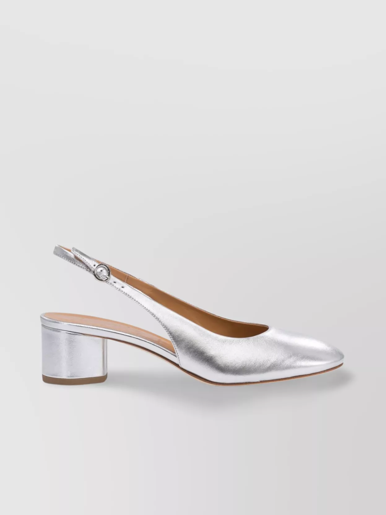 Aeyde Heeled Pumps With Metallic Slingback Design