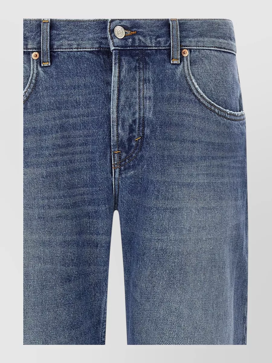 Department 5 Denim Mid-Rise Straight-Leg Jeans