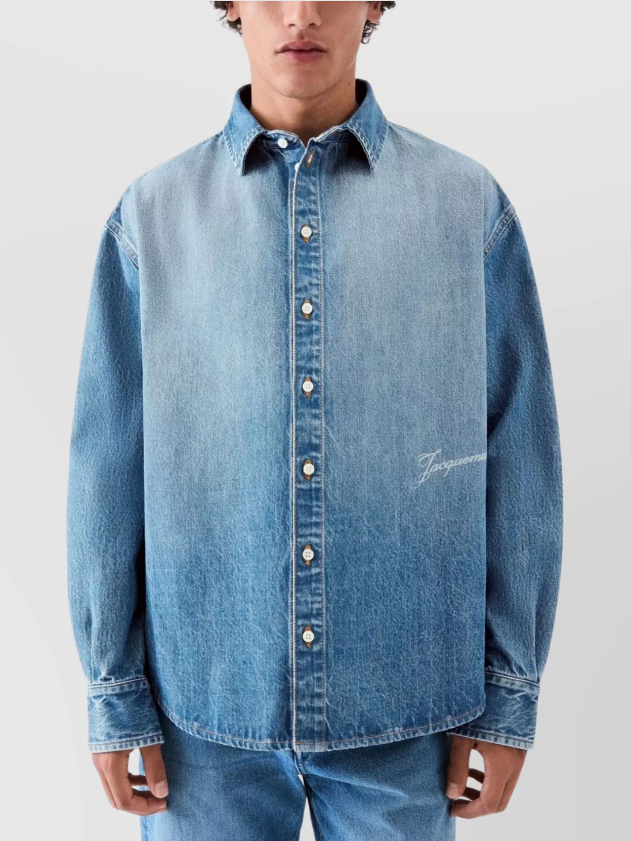 Jacquemus Simon Cotton Shirt Long Sleeves