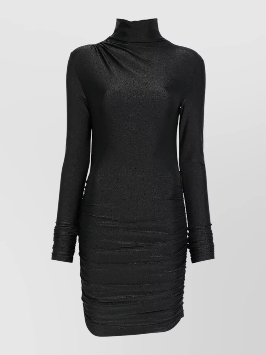 The Andamane ruched mini dress