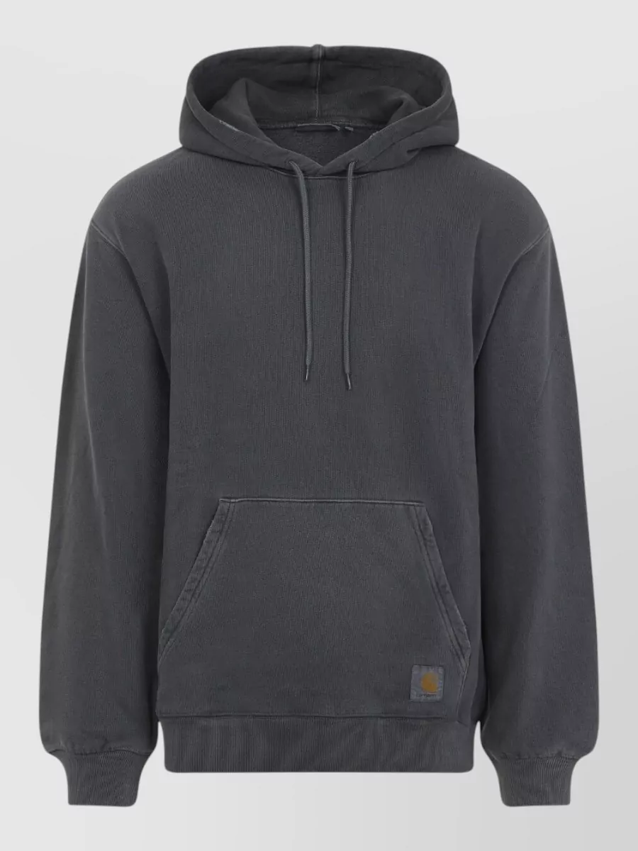 Carhartt Hooded Sweatshirt Kangaroo Pocket In Gray