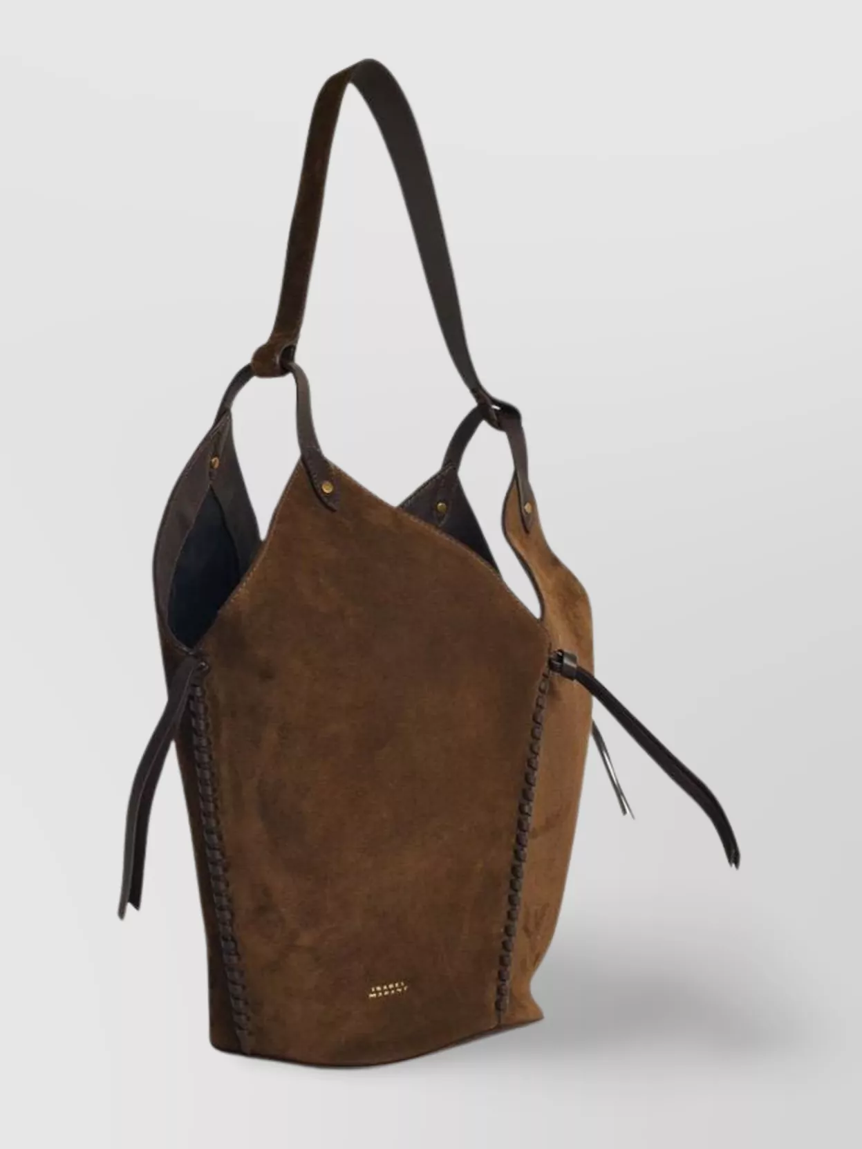 Isabel Marant 'Tampa' Suede Bag Featuring Tassels