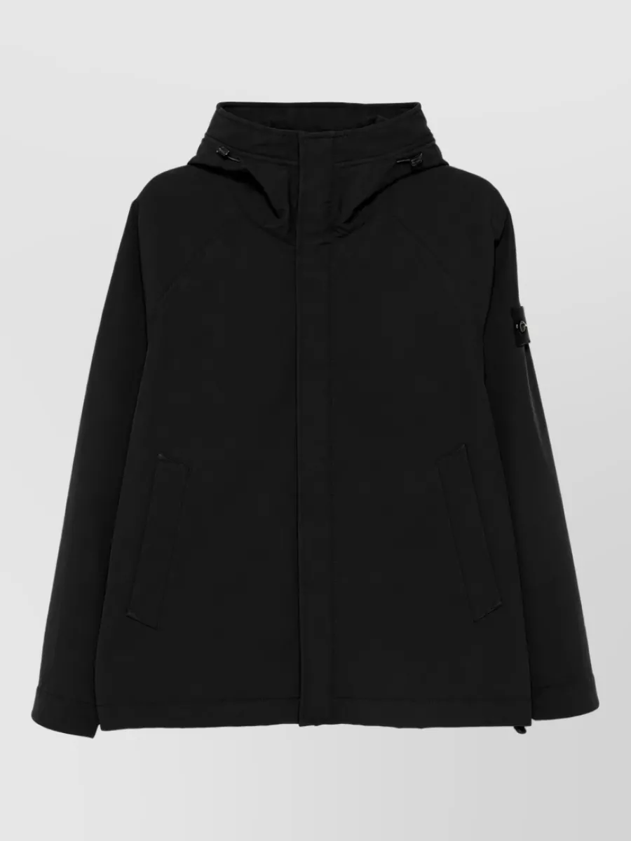 Stone Island hooded padded jacket