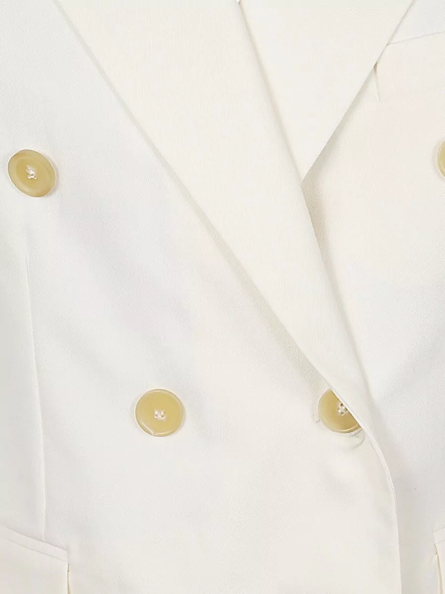 Erika Cavallini Wool Double-Breasted Blazer