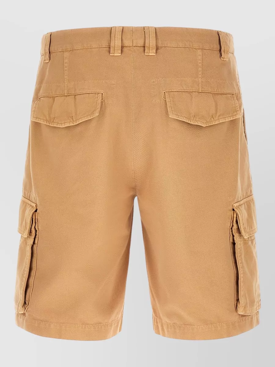 Brunello Cucinelli Cotton Cargo Bermuda Shorts