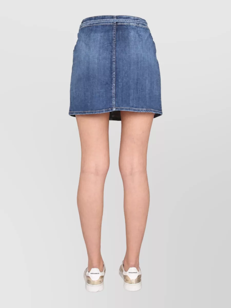 Dsquared2 Denim Mini Skirt