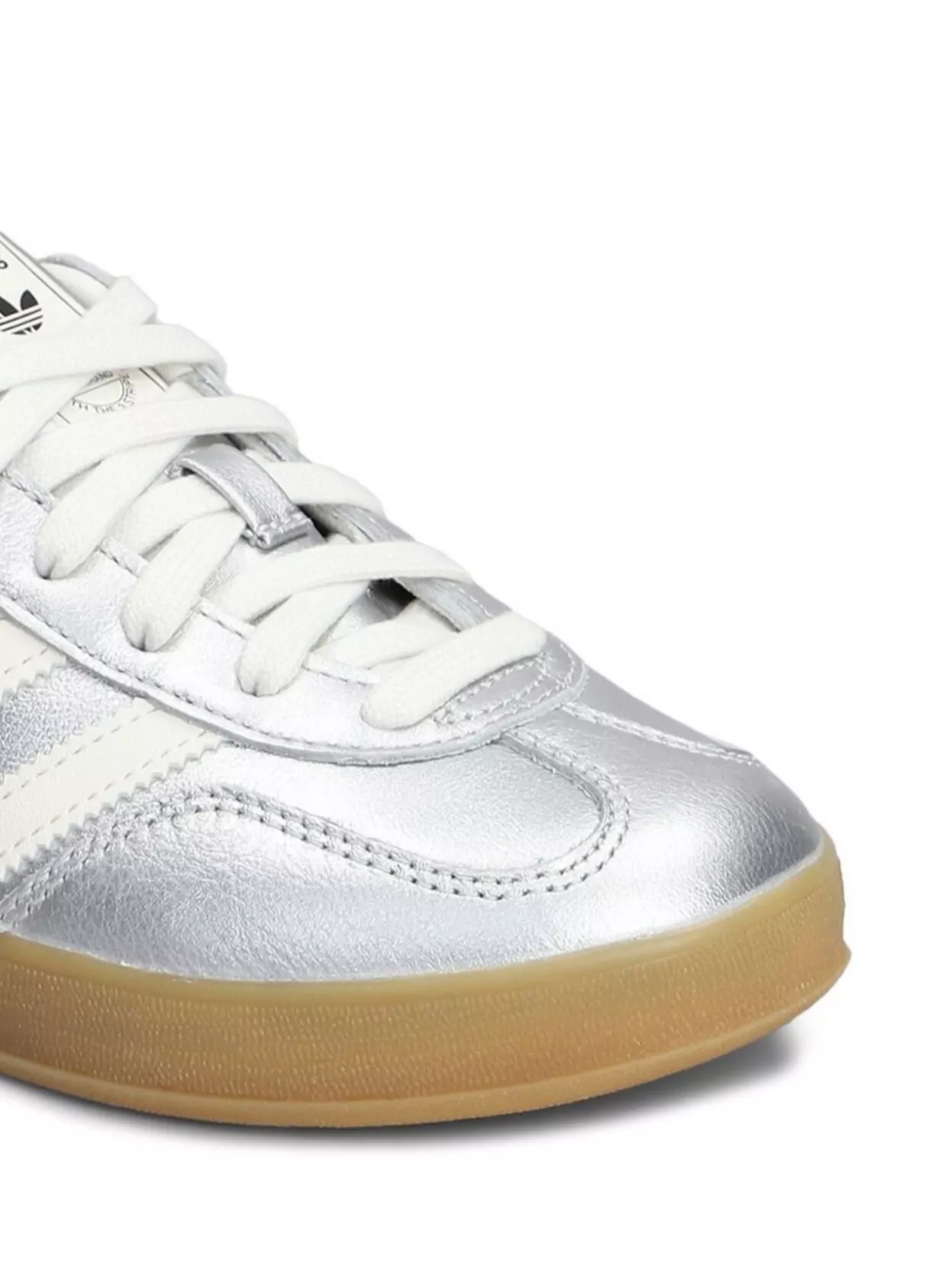 Adidas Metallic Logo Sneakers Padded Ankle