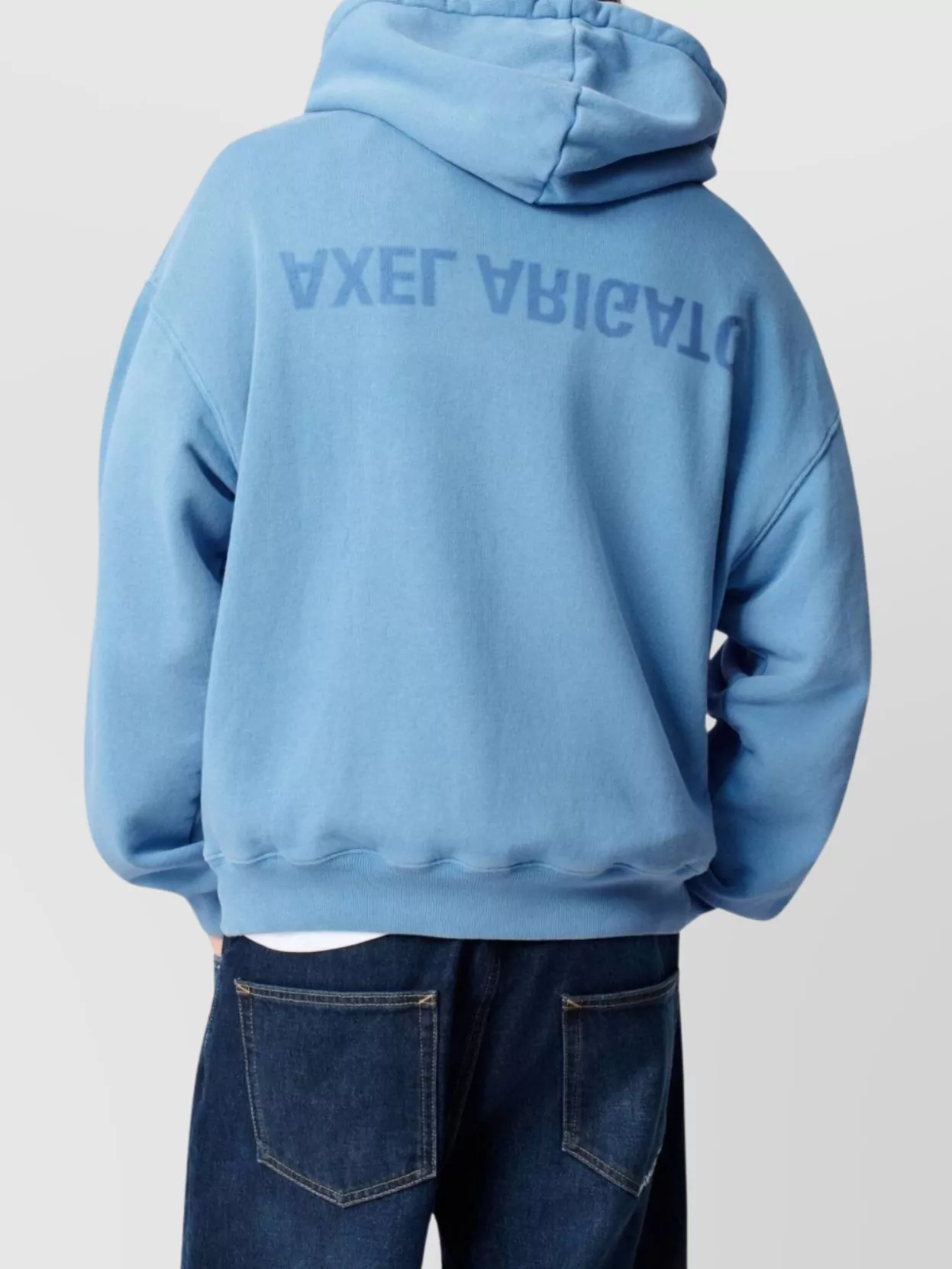 Axel Arigato Hoodie Cotton Printed Back