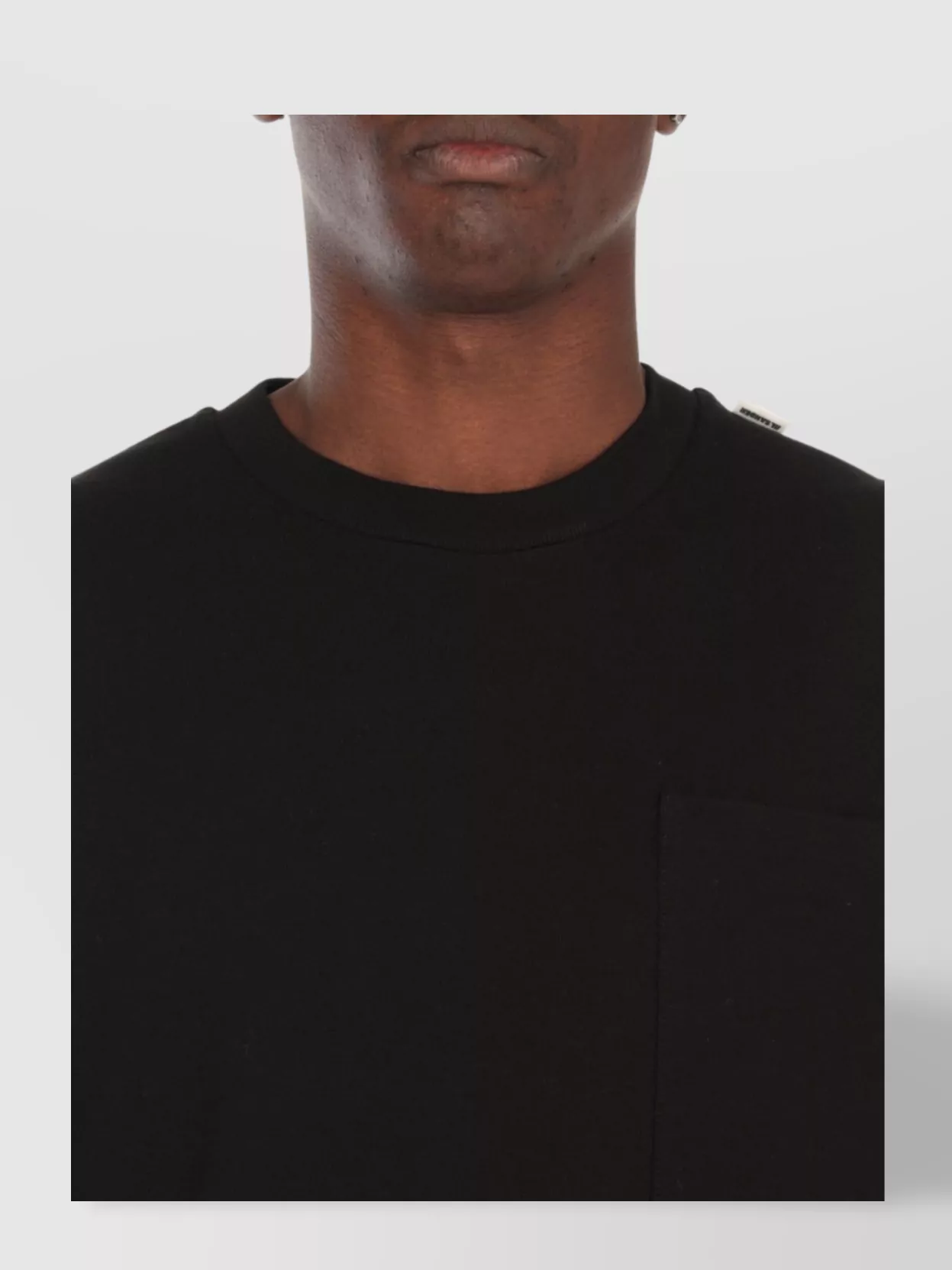 Jil Sander Crew Neck T-Shirt Chest Pocket