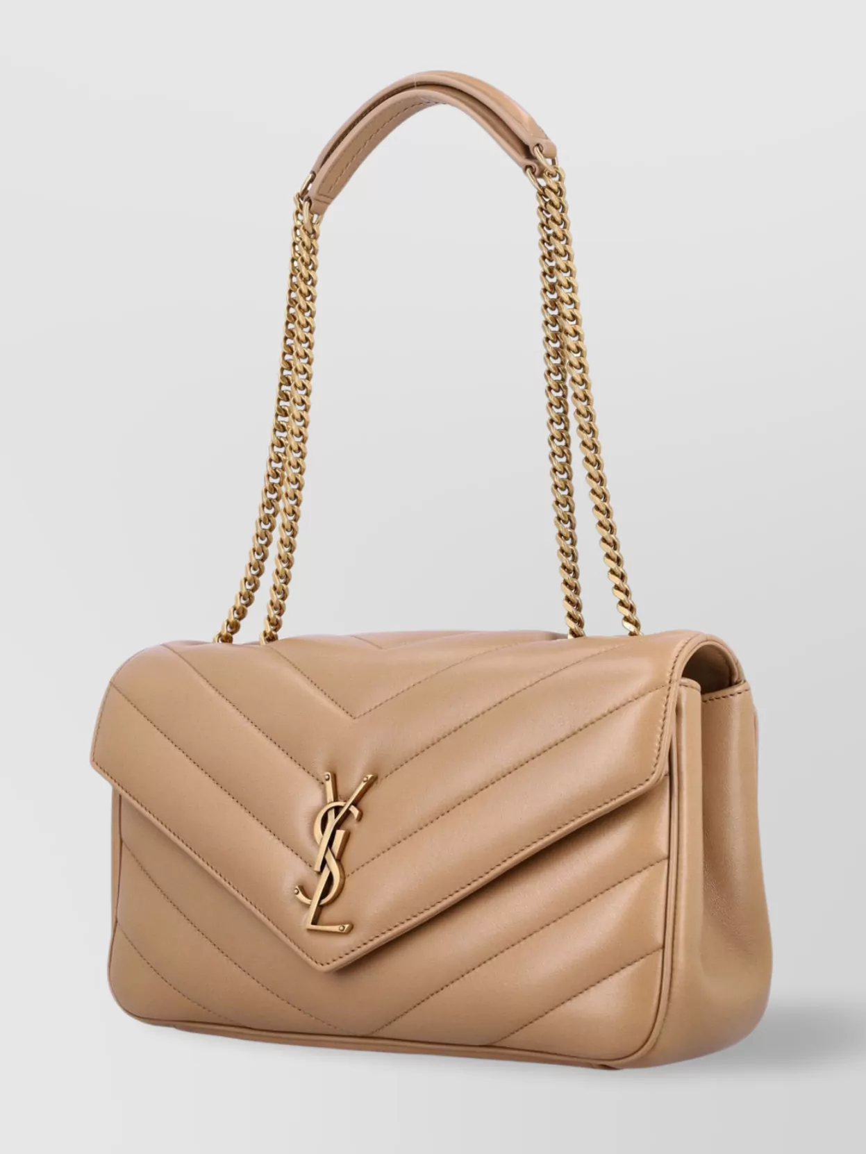 Saint Laurent Medium Quilted Bag Chain Strap